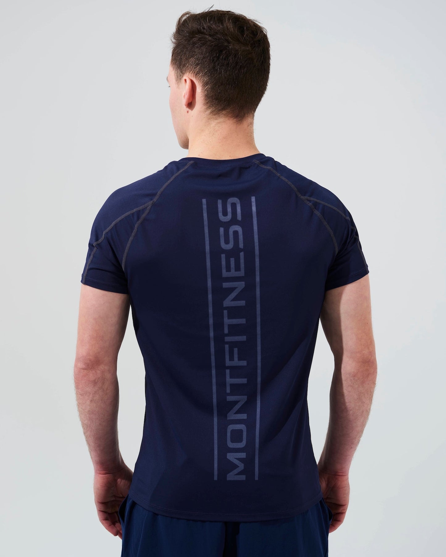 Navy Compression Fit T-Shirt