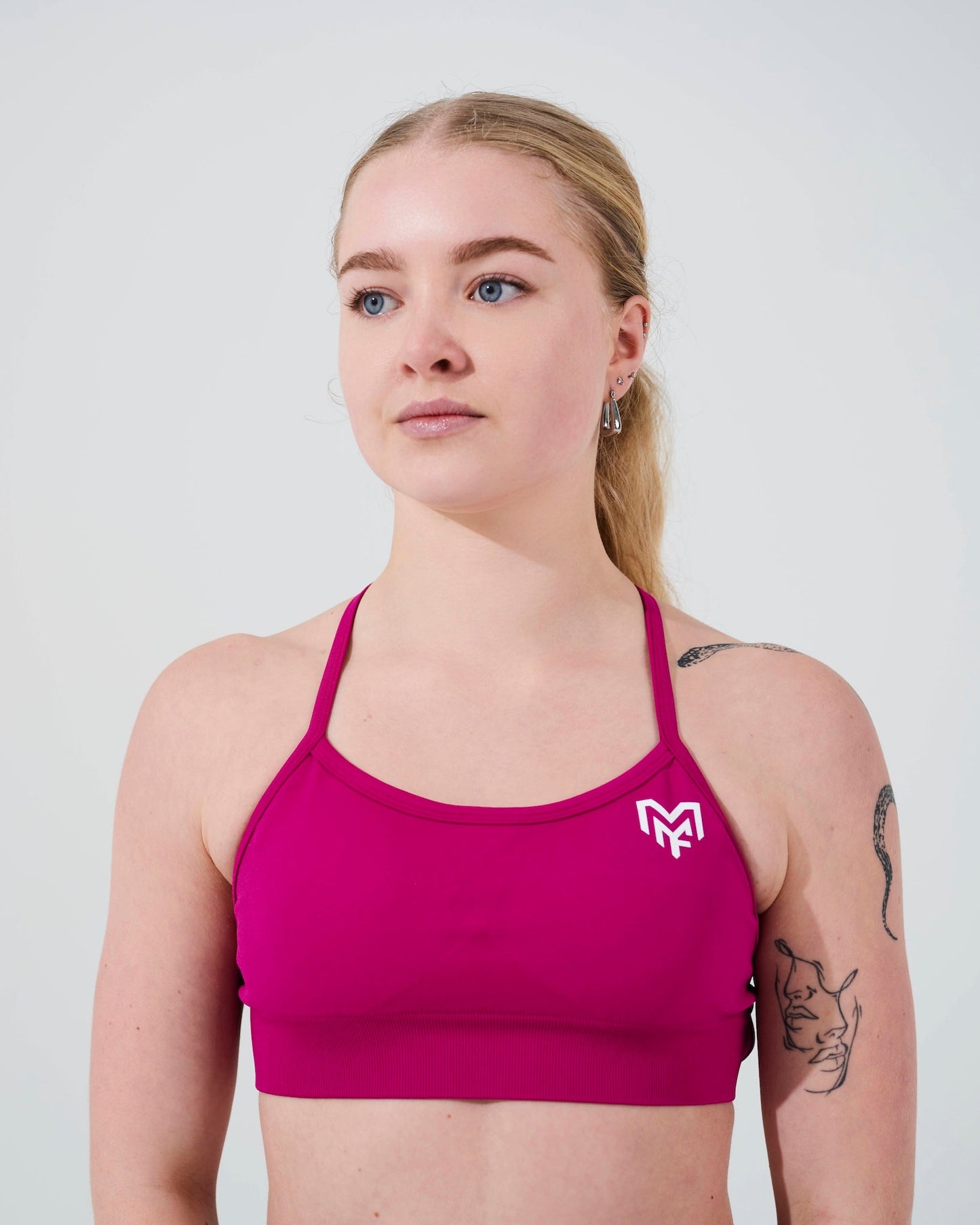 Raspberry Sports Bra