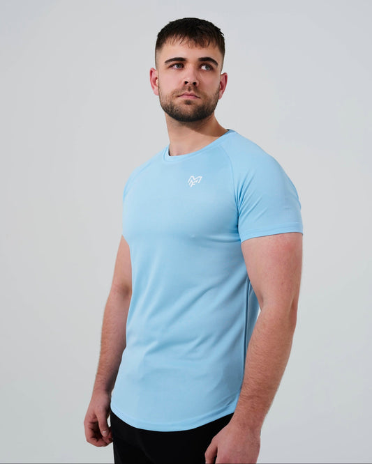 Light Blue Slim Fit T-Shirt