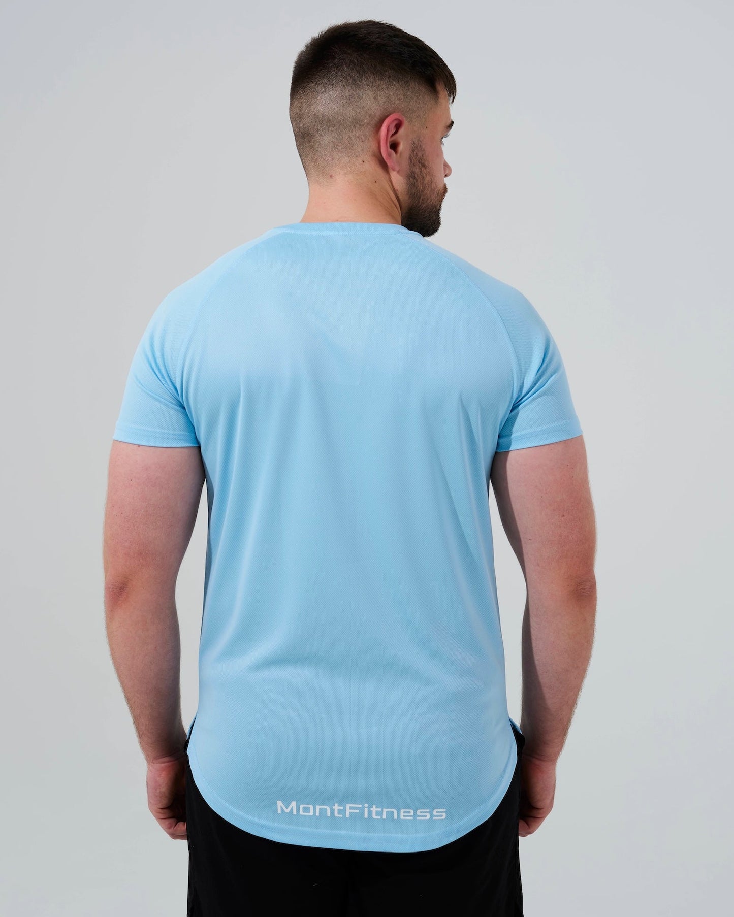 Light Blue Slim Fit T-Shirt